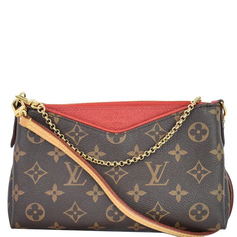 louis vuitton brown monogram pallas clutch|monogram pallas clutch.